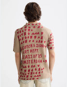 Jacquard Knitted Shirt detail view by Scotch & Soda