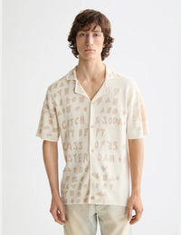 Jacquard Knitted Shirt