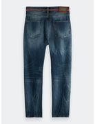 Dean Loose Tapered flat lay back view by Scotch & Soda