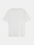 raw-edge-t-shirt back view by Scotch & Soda