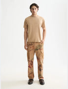 Raw Edge T Shirt full model shot showing overall fit by Scotch & Soda