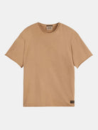 raw-edge-t-shirt-1 front view by Scotch & Soda