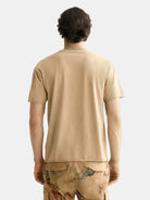 raw-edge-t-shirt-1 back view by Scotch & Soda