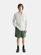 Fave - tonal striped regular fit bermuda shorts - Scotch & Soda