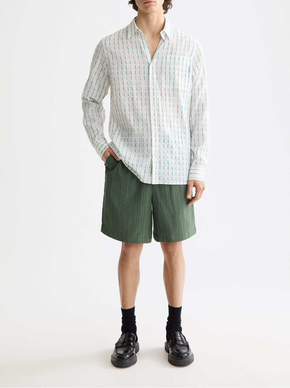 Fave striped bermuda shorts