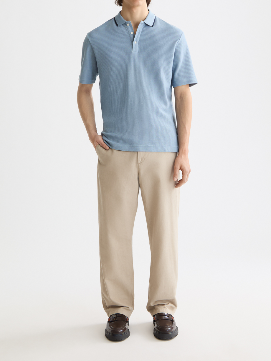 Relaxed structured polo