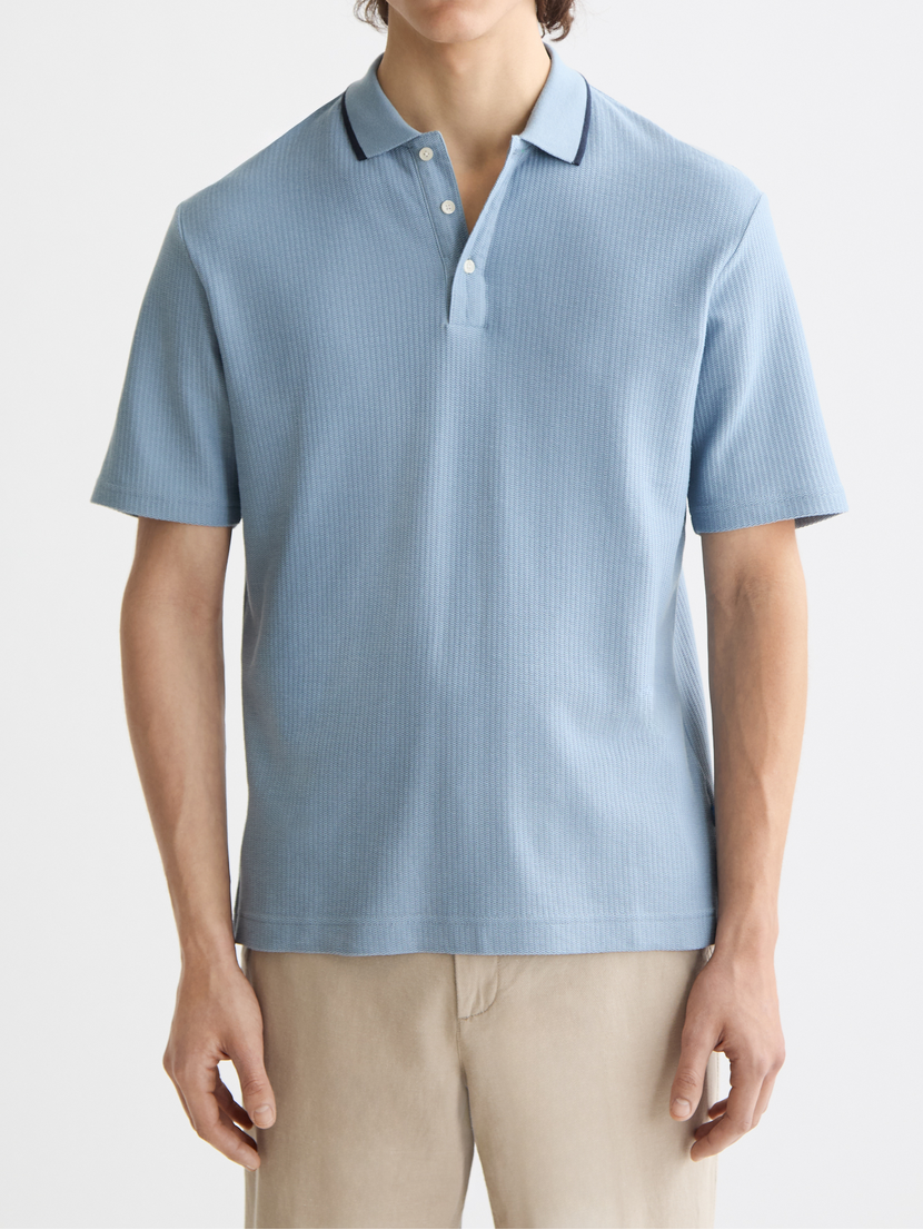 Relaxed structured polo