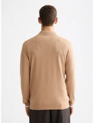 Knitted Long Sleeve Polo flat lay back view by Scotch & Soda