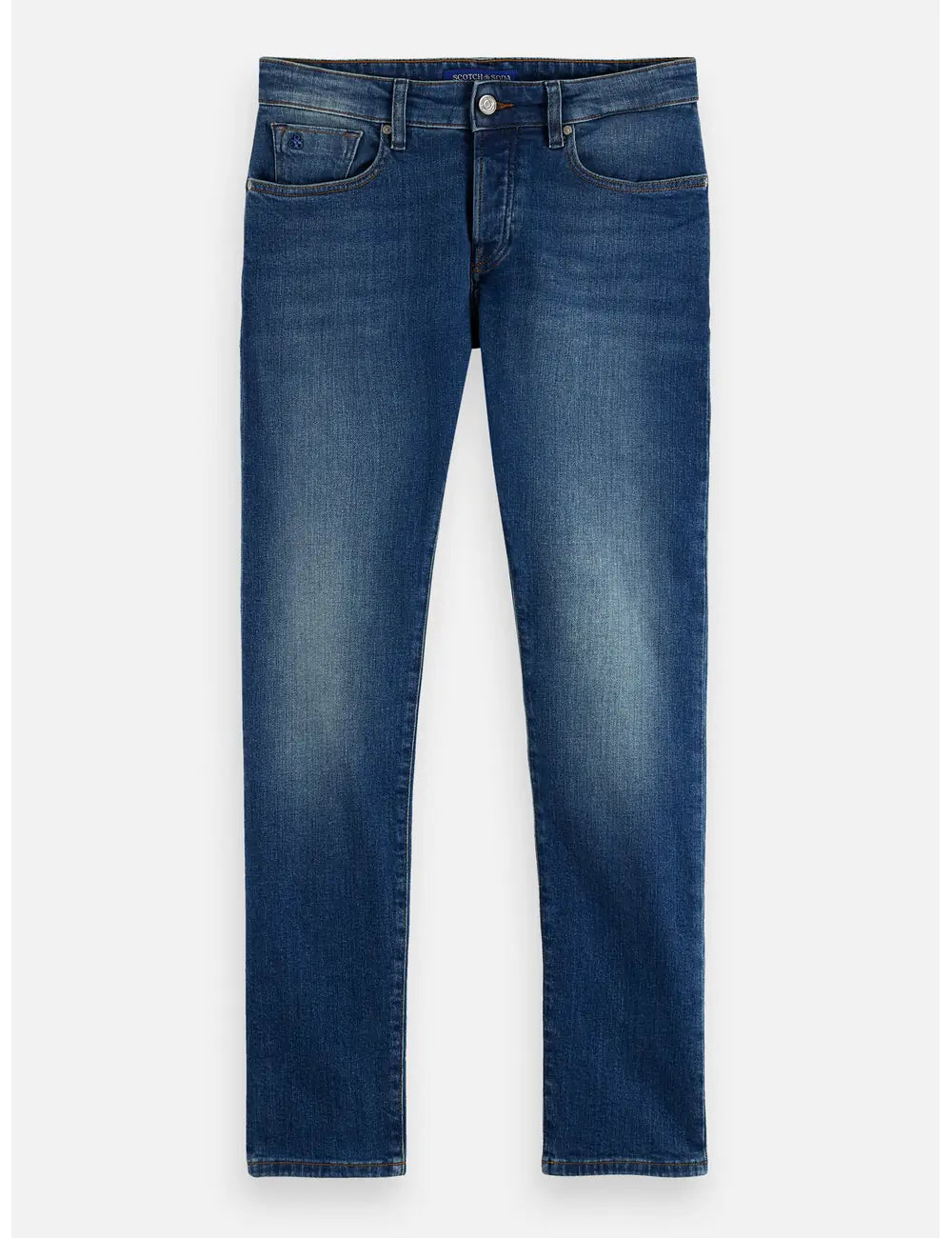 Ralston Slim Jeans flat lay front view by Scotch & Soda
