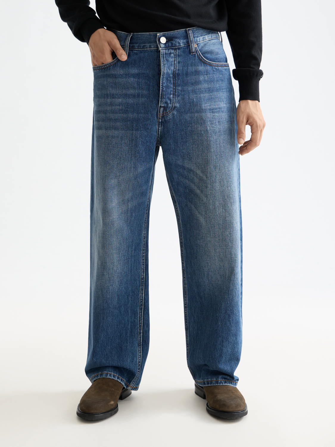 Essentials The pitch loose fit denim