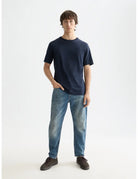 Loose Tapered Jean full model shot showing overall fit by Scotch & Soda
