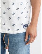 Printed Shirt White detail view by Scotch & Soda