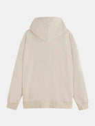 loose-fit-embroidered-artwork-hoodie back view by Scotch & Soda