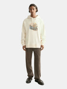 Loose Fit Embroidered Artwork Hoodie - Scotch & Soda