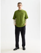 Loose Fit Artwork Tee full model shot showing overall fit by Scotch & Soda