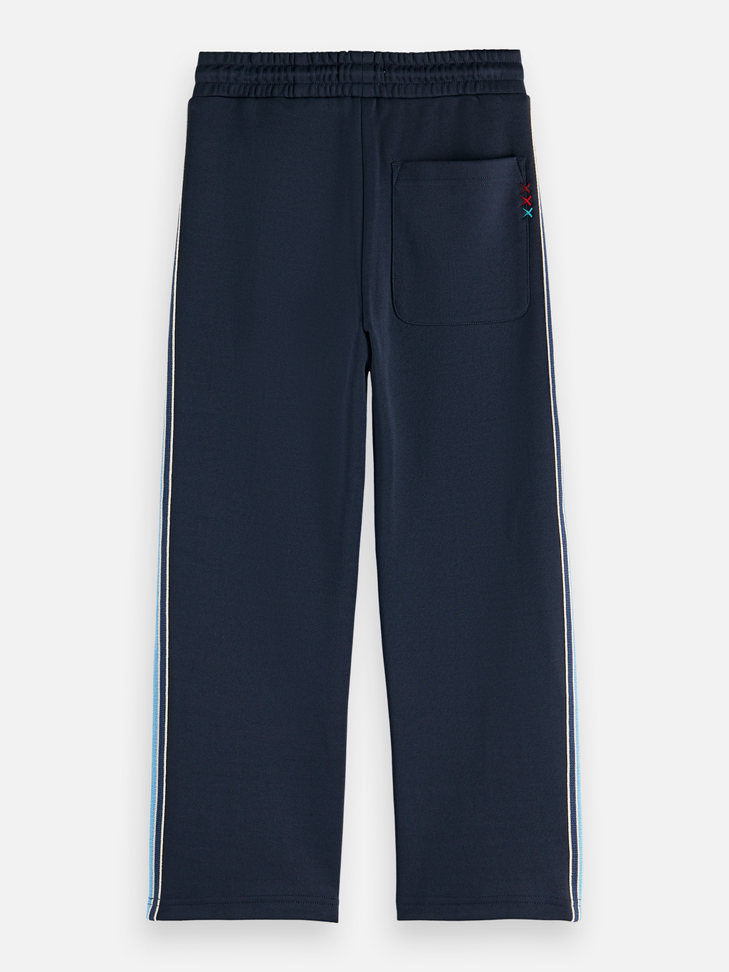 Boys Interlock straight track pants