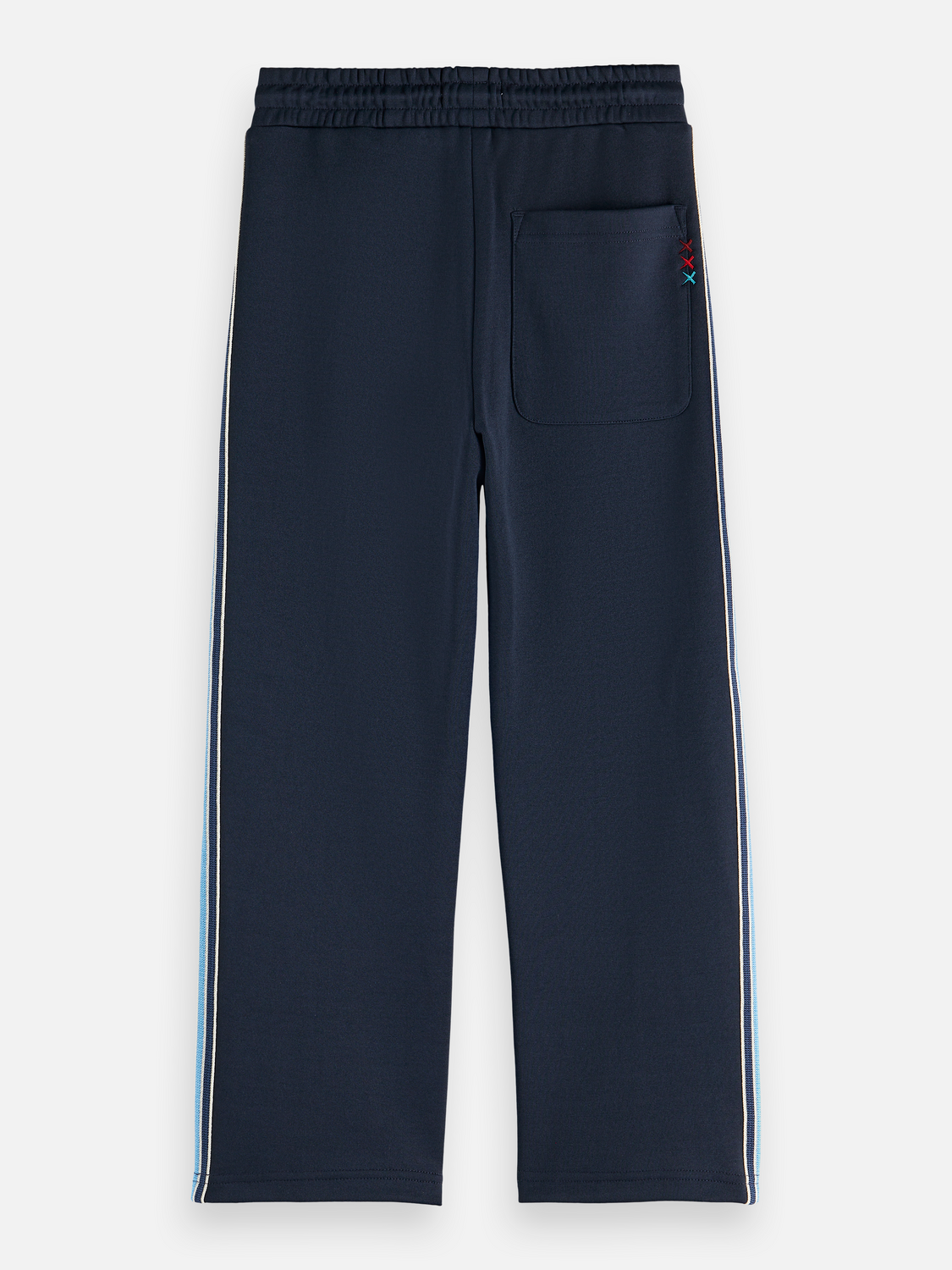 Boys Interlock straight track pants