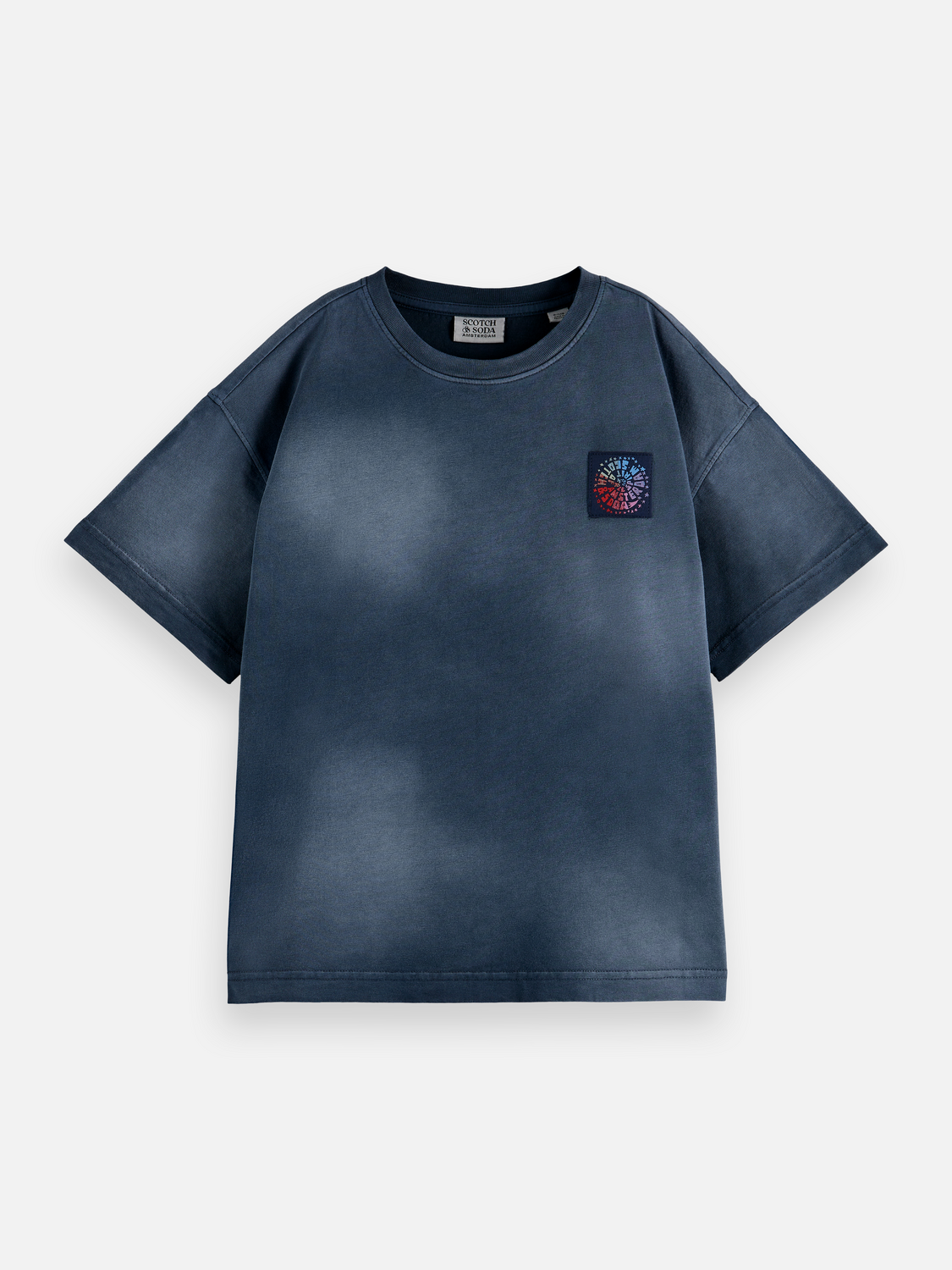 Boys artwork loose T-shirt