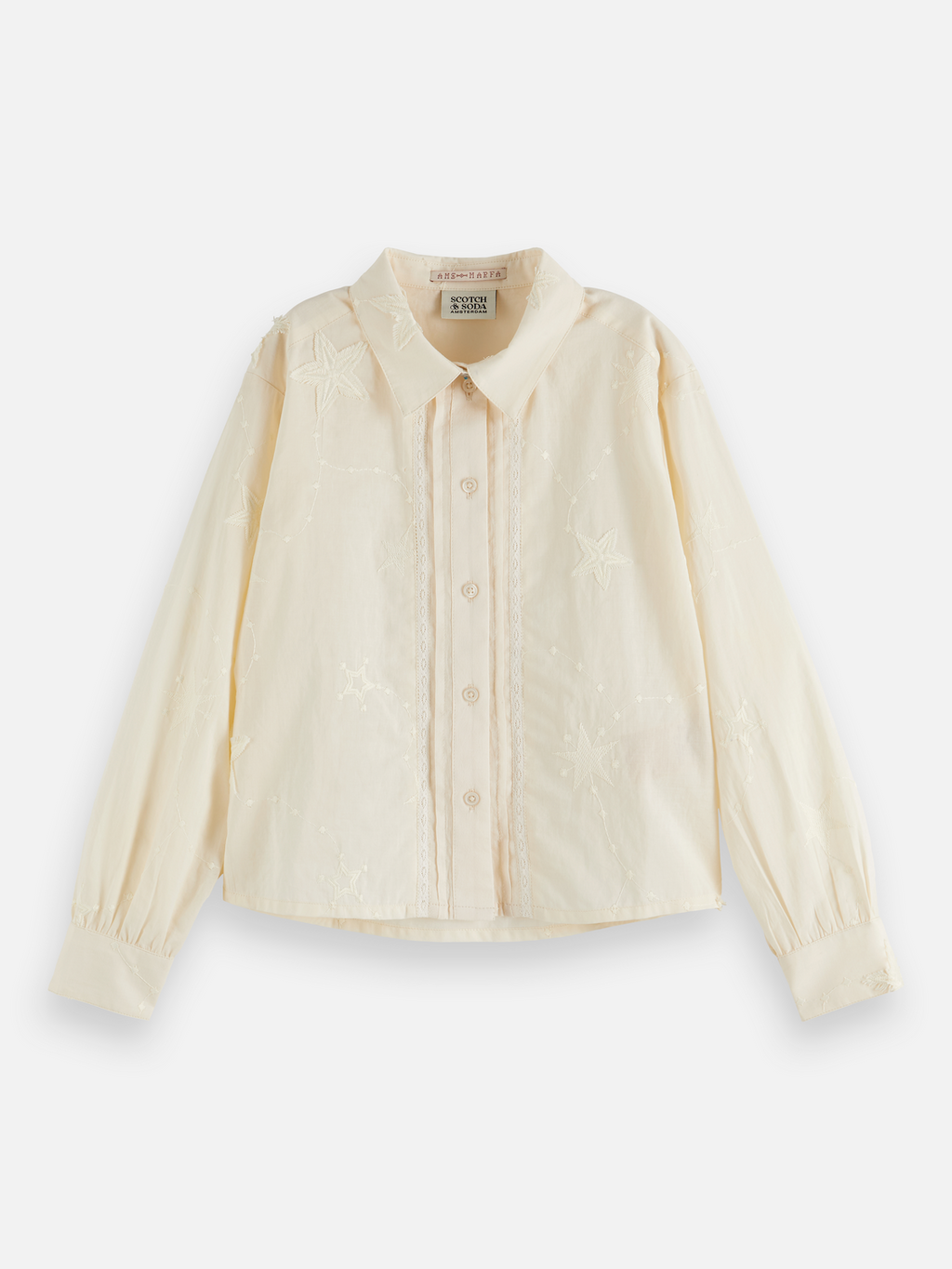 Girls embroidered shirt