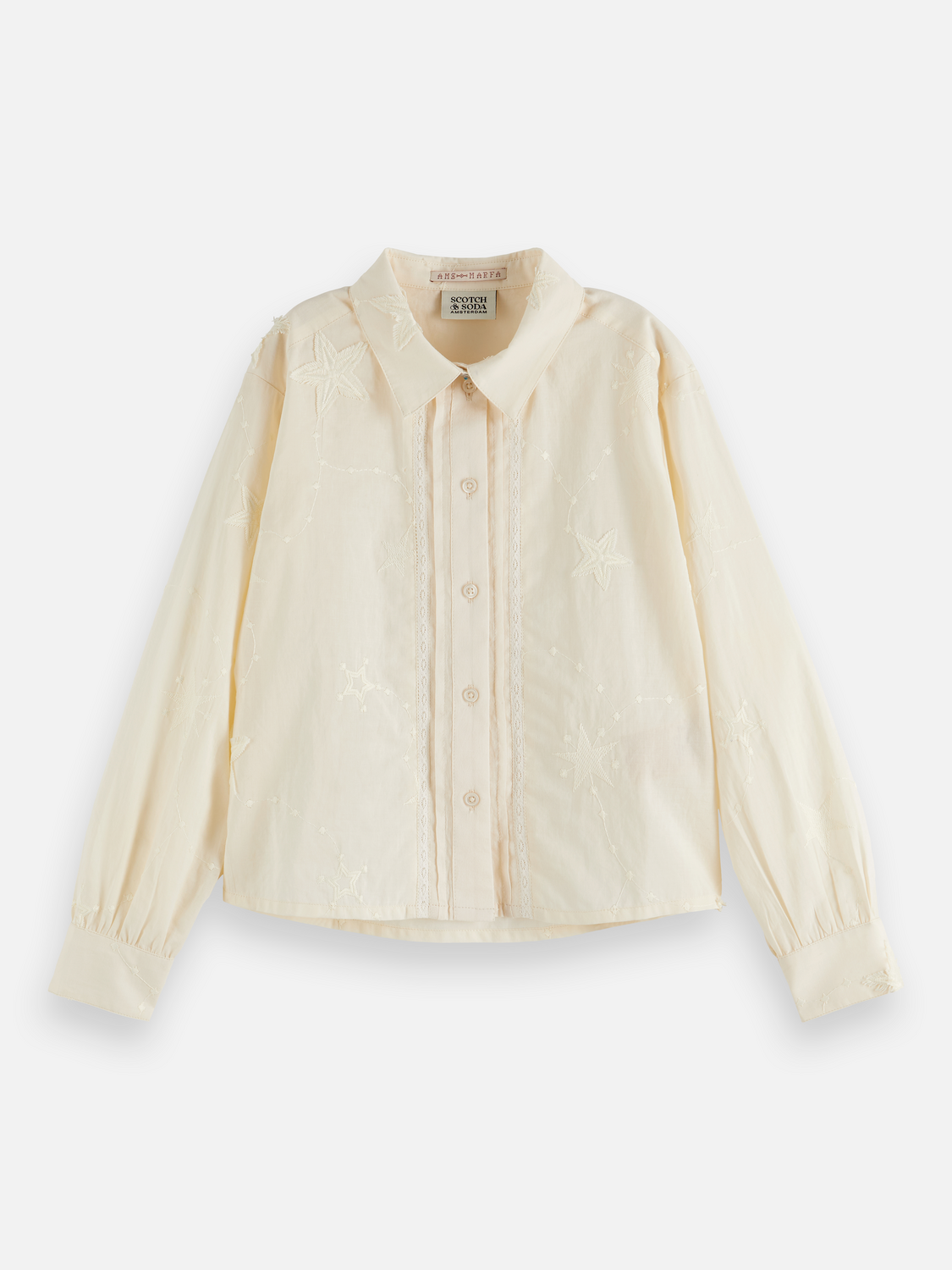 Girls embroidered shirt