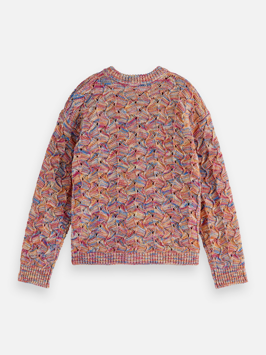Girls oversized knit cardigan