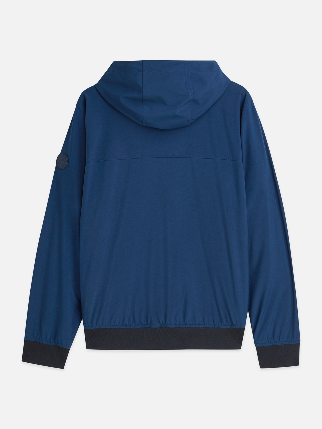 Soft shell hooded jacket