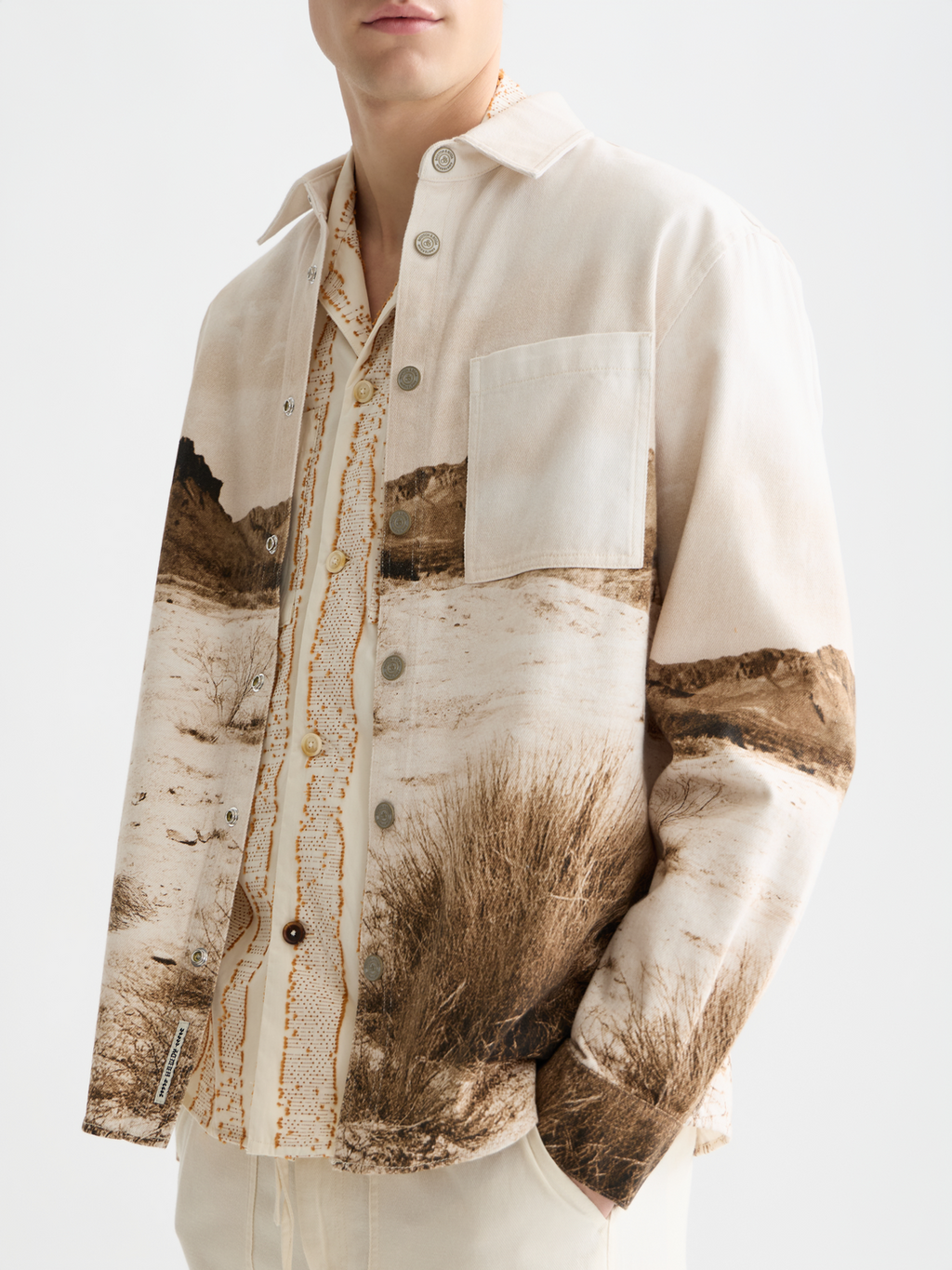 Scenery overshirt