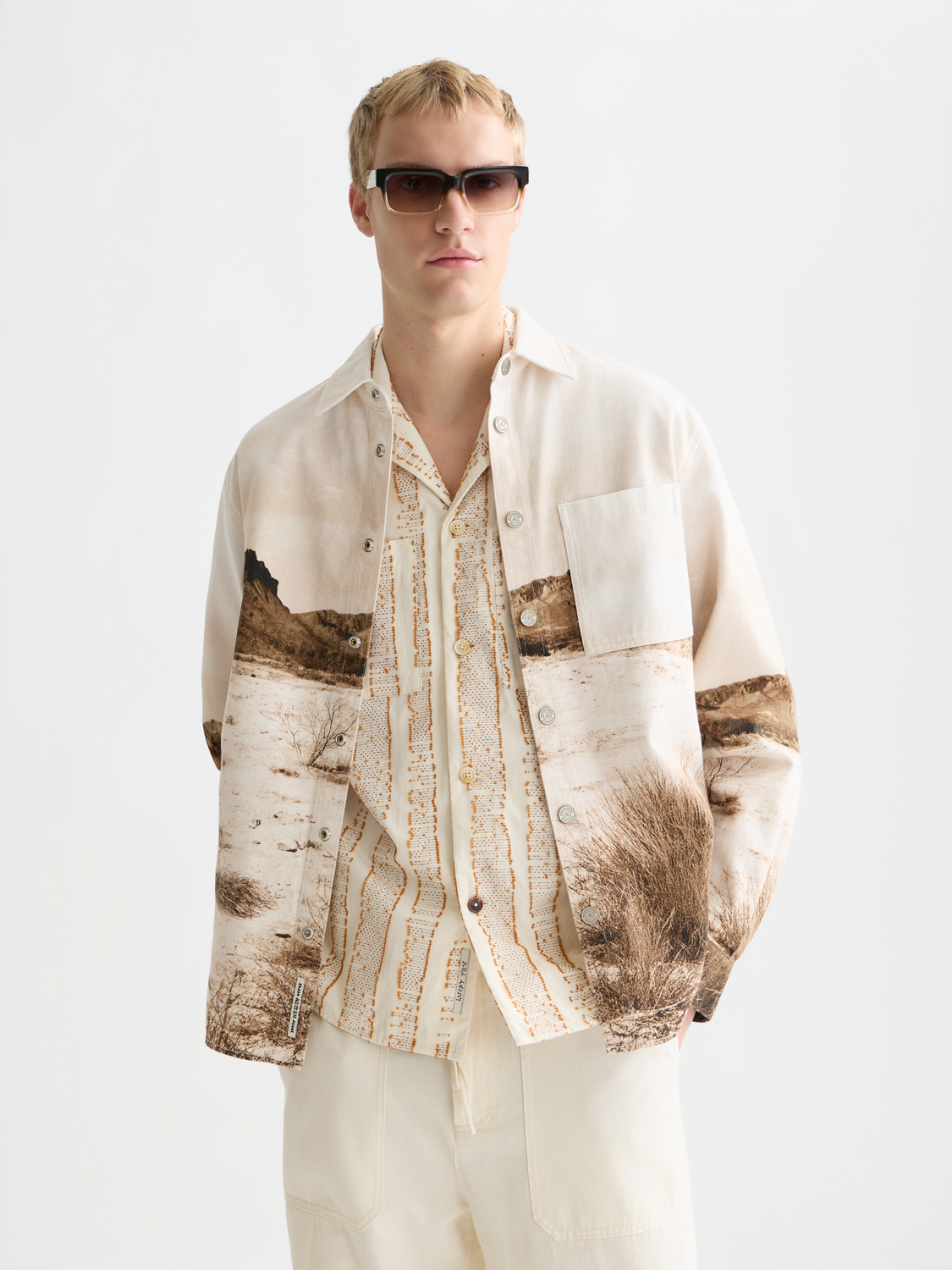 Scenery overshirt