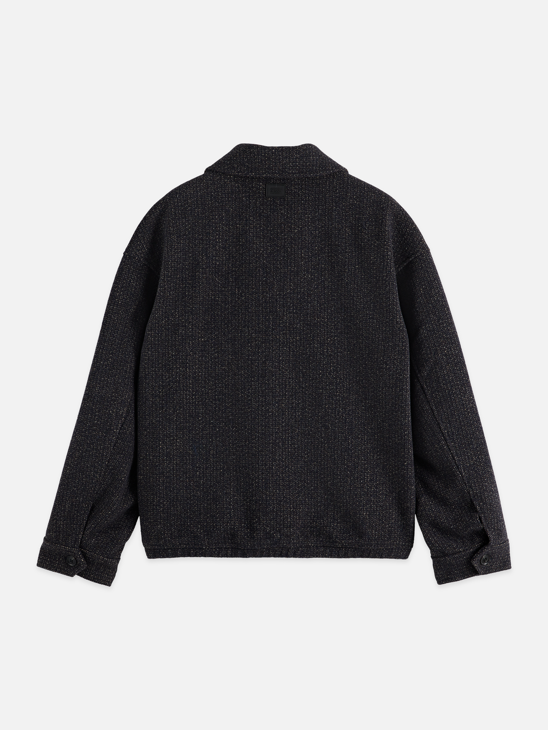Textured wool jacket