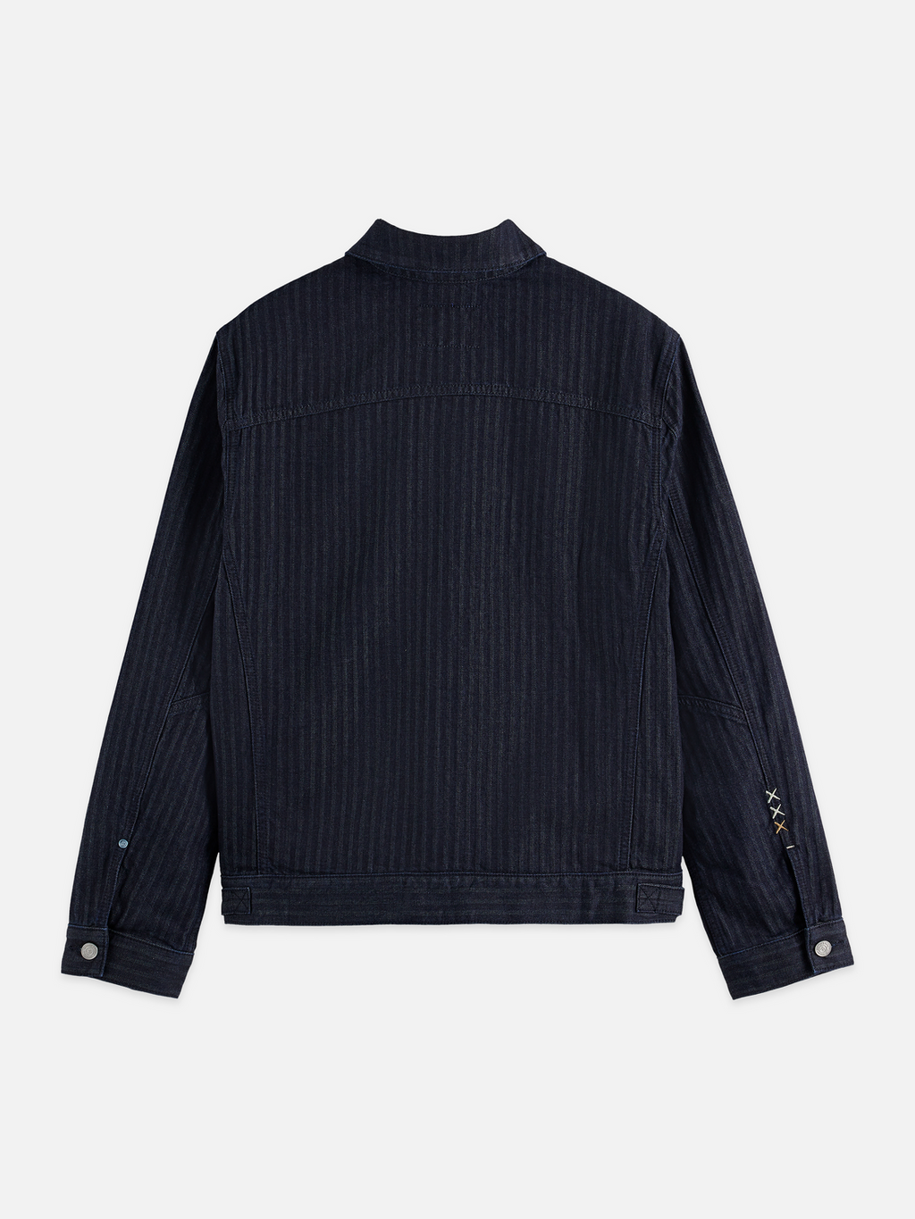 Trucker jacket with western details