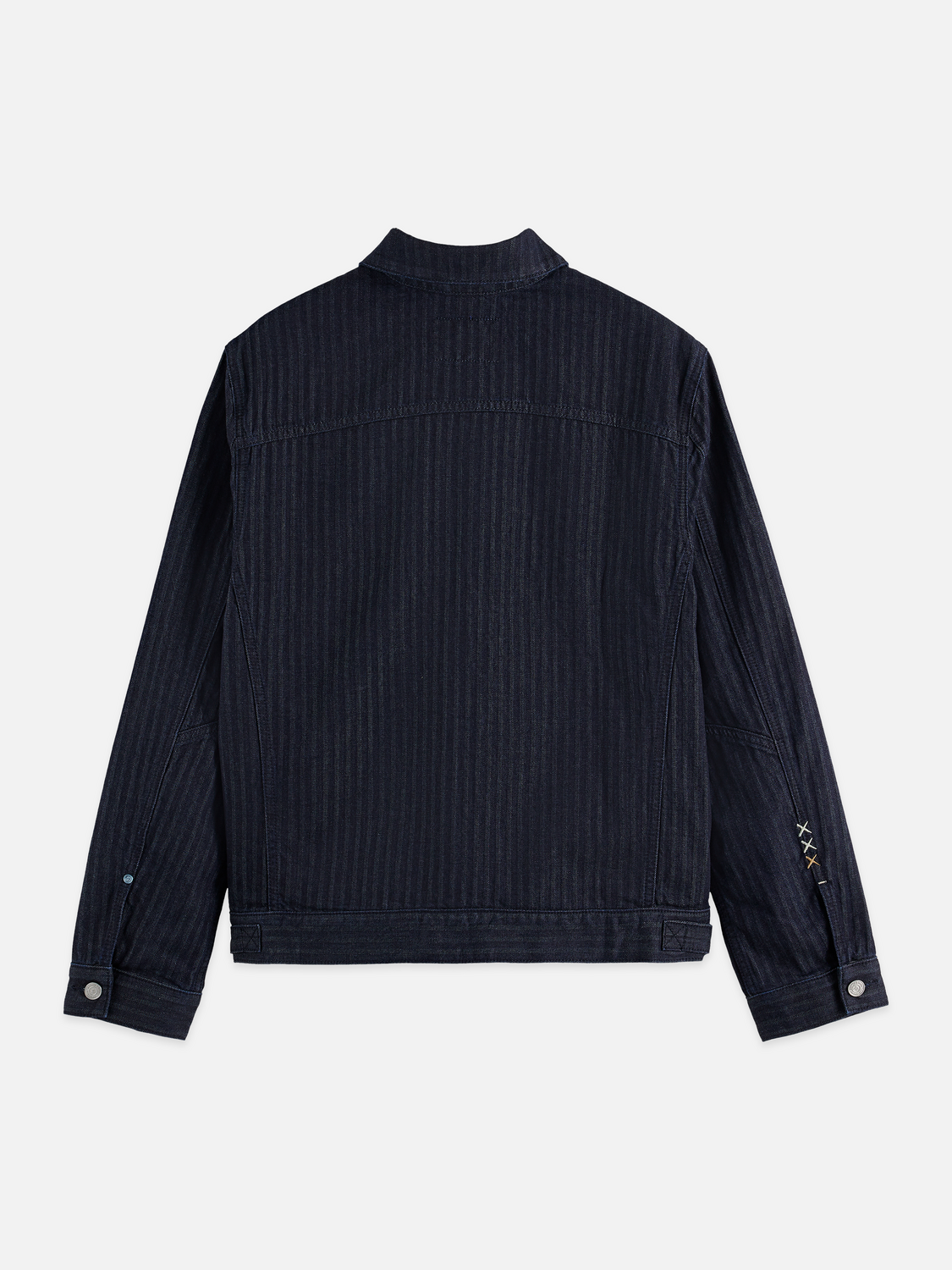 Trucker jacket with western details