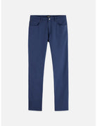 Ralston Stretch Cotton-twill 5-pocket Pant front view showing fit and finish by Scotch & Soda