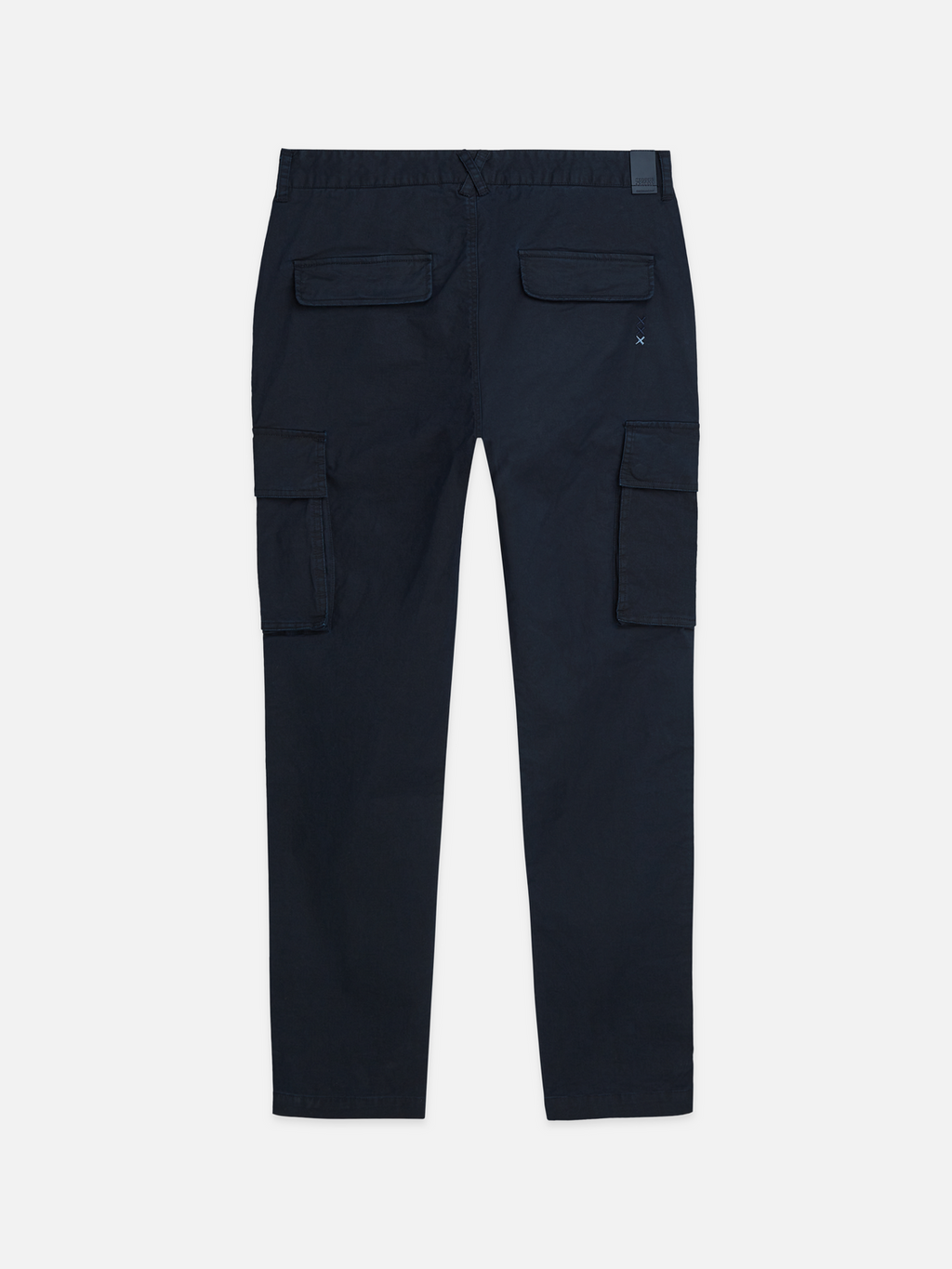 Stuart washed cotton-blend slim cargo