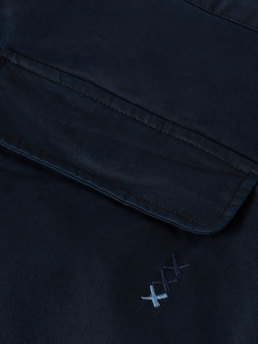 Stuart washed cotton-blend slim cargo