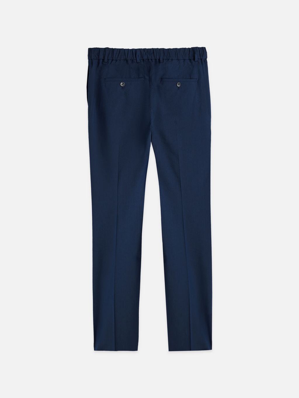 Warren seersucker cotton-blend straight jogger