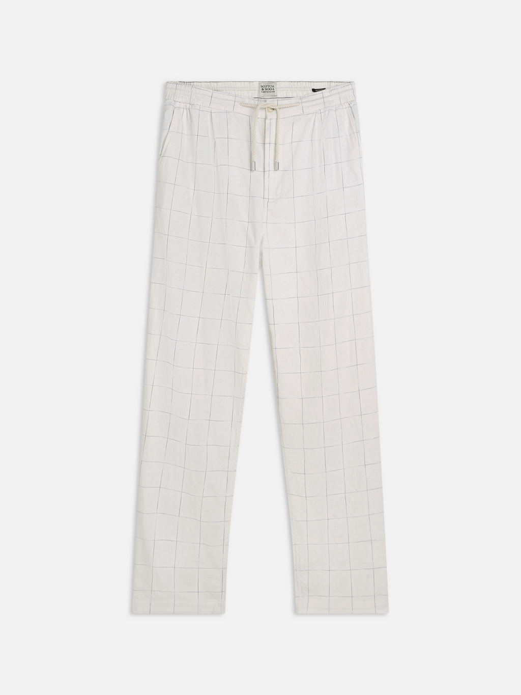 Oliver linen-blend relaxed straight jogger