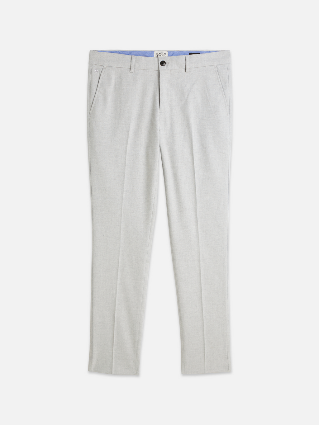 Mott structured weave tailored chino