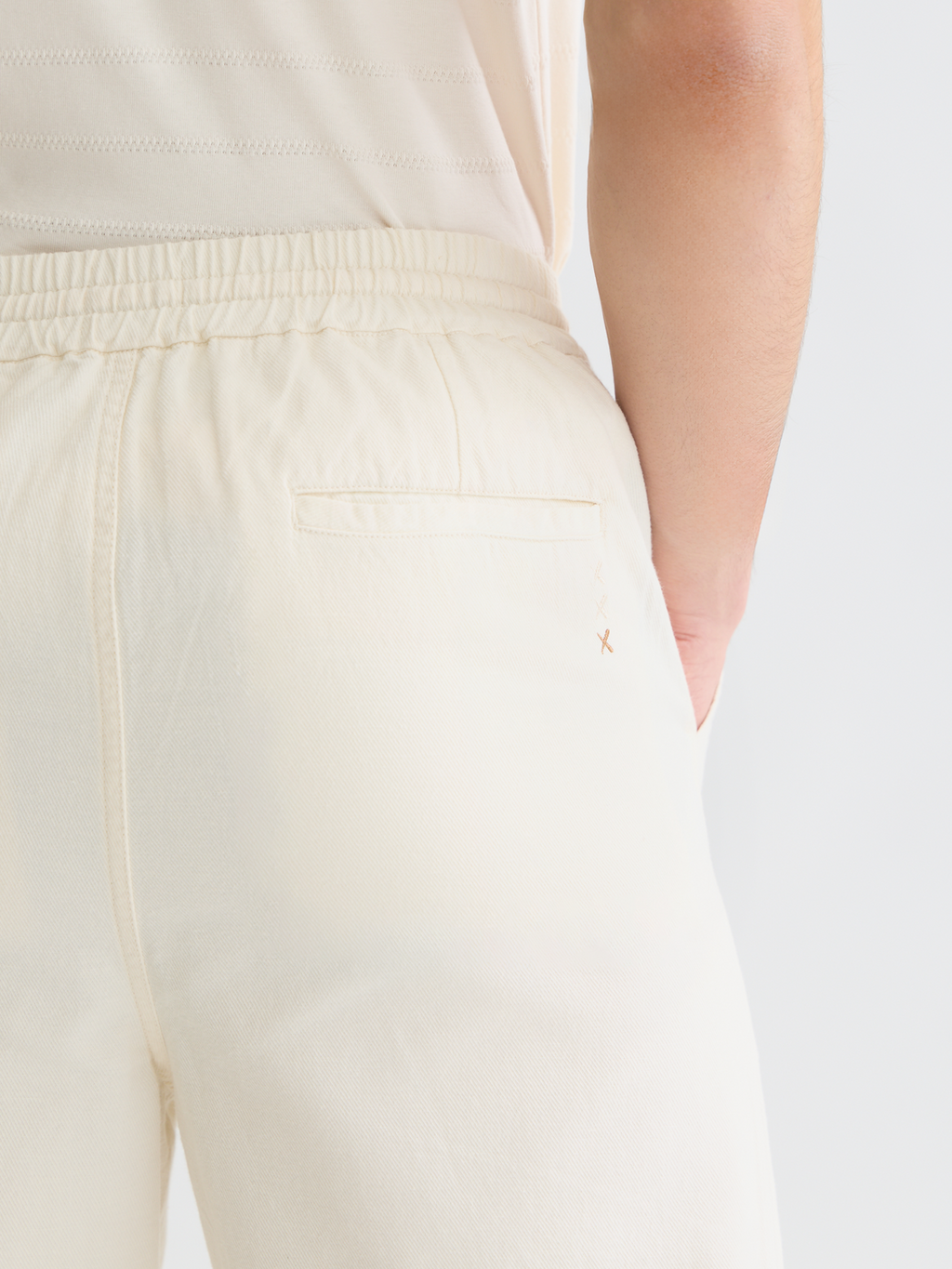 Otis linen-blend relaxed straight jogger