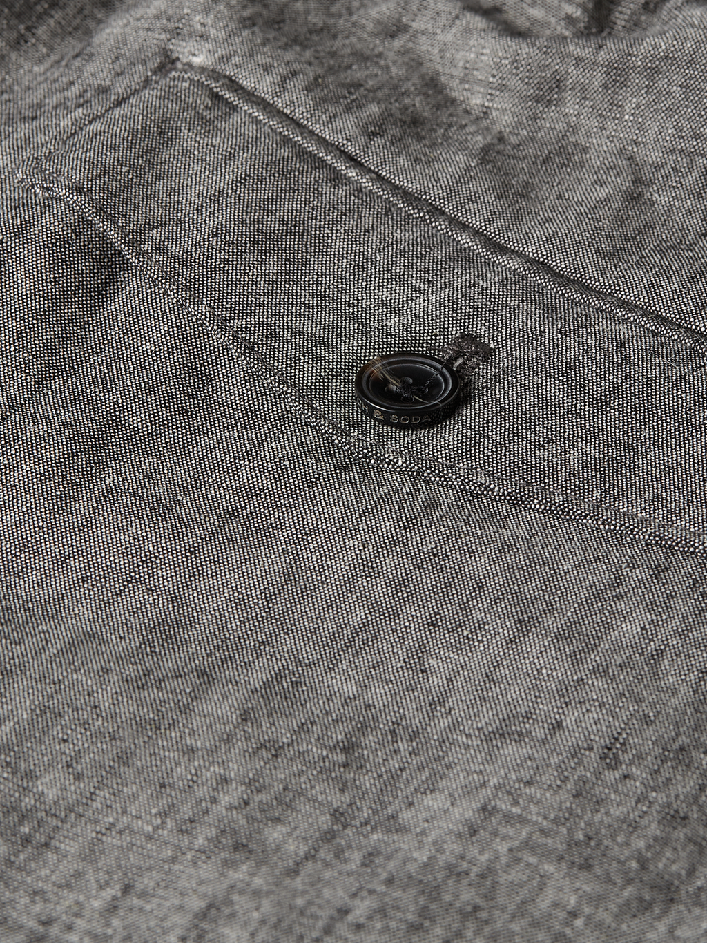 Otis tailored cotton-linen relaxed straight jogger