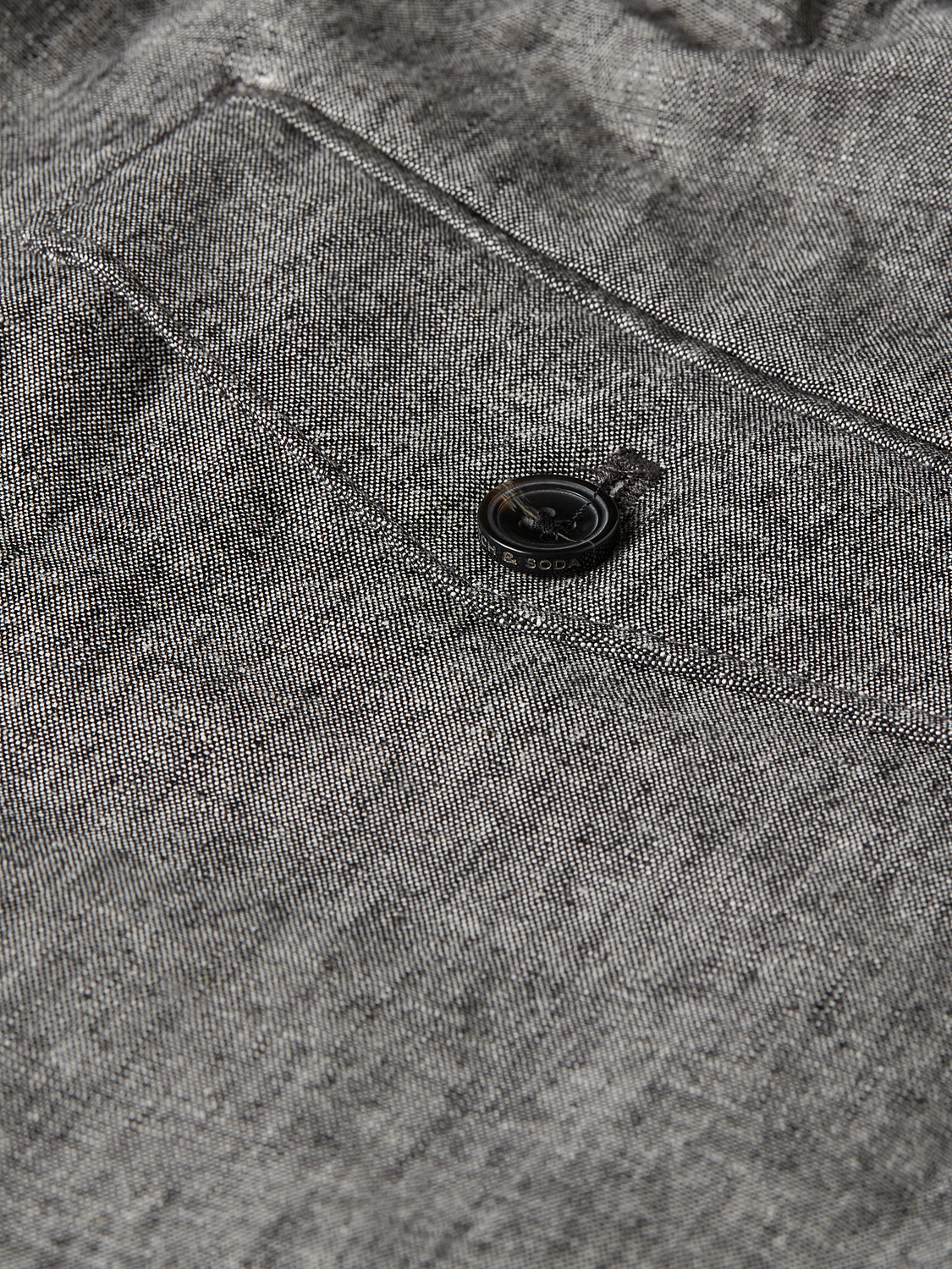 Otis tailored cotton-linen relaxed straight jogger