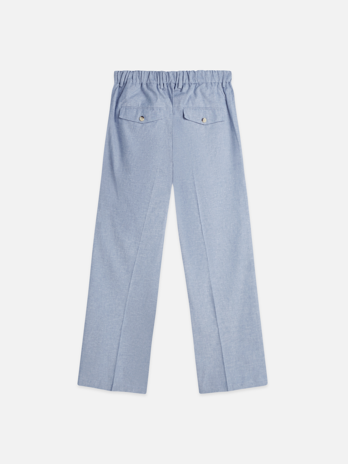 Otis tailored cotton-linen relaxed straight jogger
