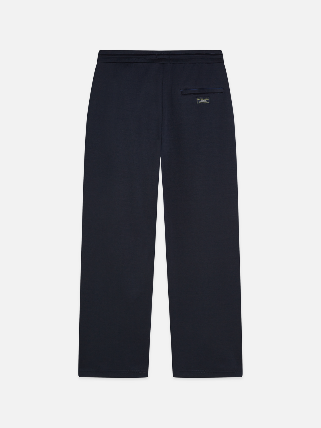 Interlock relaxed straight track pant