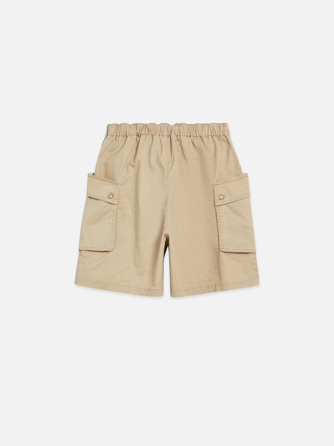 Washed cargo bermuda shorts