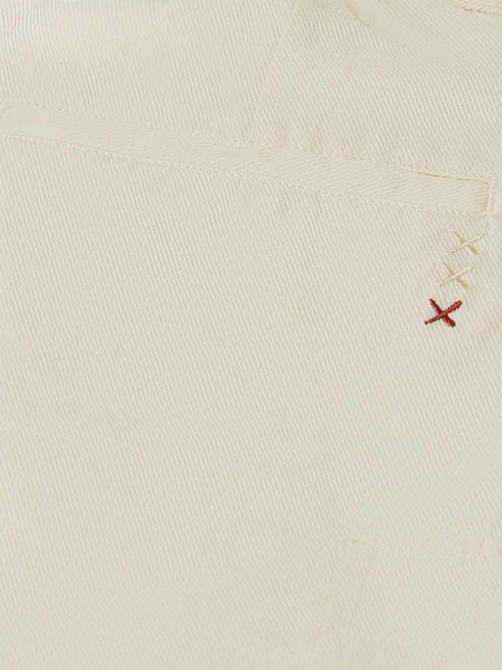 Linen-blend relaxed cargo bermuda shorts