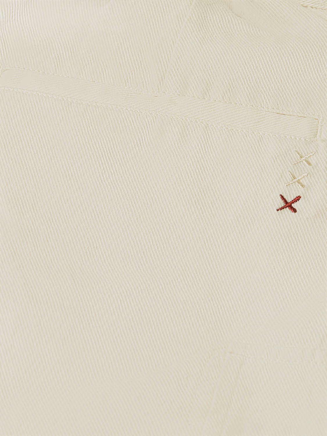 Linen-blend relaxed cargo bermuda shorts