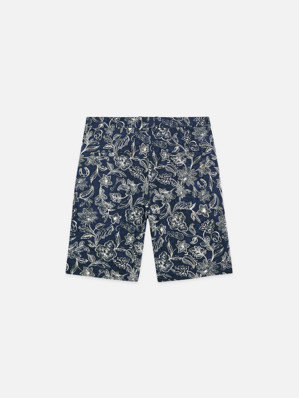 Stuart printed chino shorts