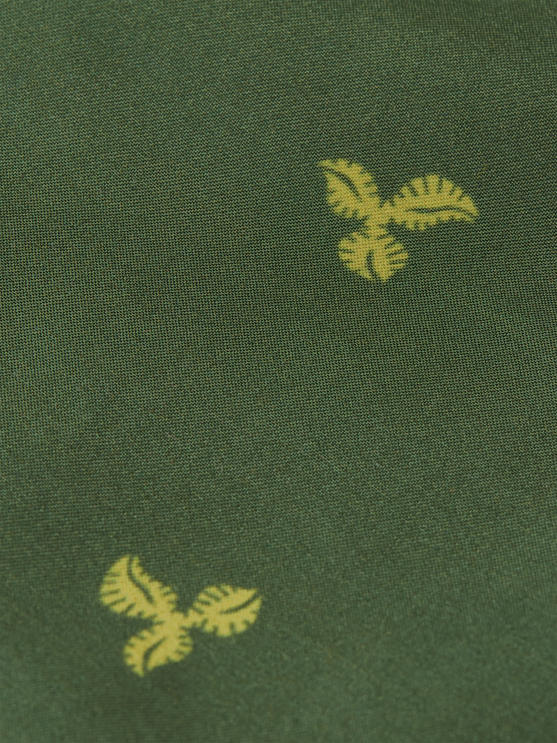 print mid-length swim shorts