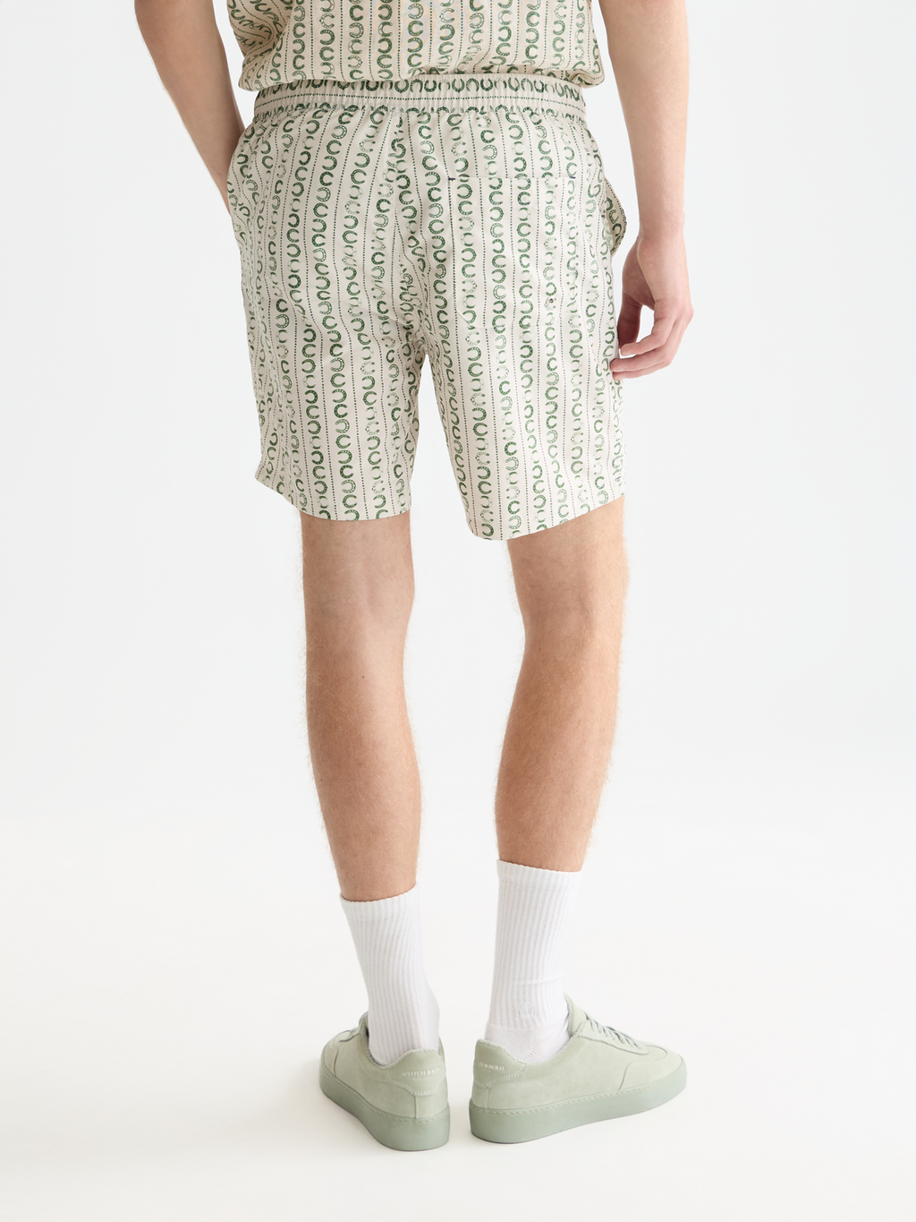 Printed swim shorts