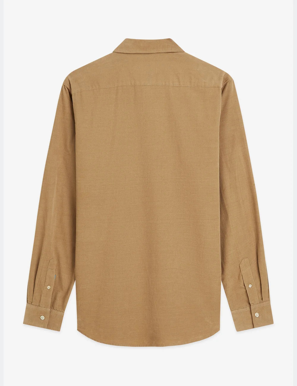 Lightweight Corduroy Regular-fit Shirt flat lay showing product details by Scotch & Soda