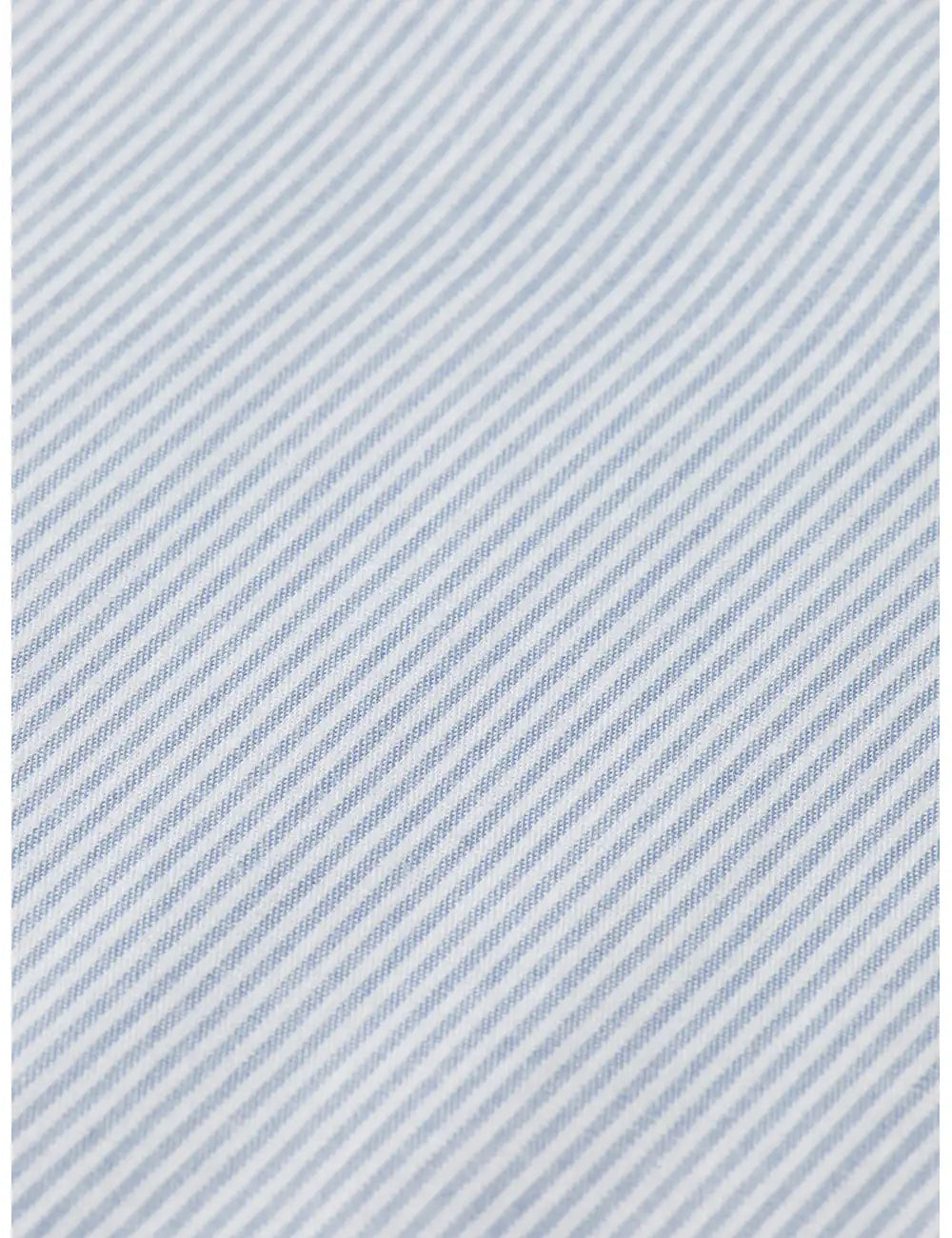 Striped Slim-fit Poplin Shirt detail shot of fabric and craftsmanship by Scotch & Soda